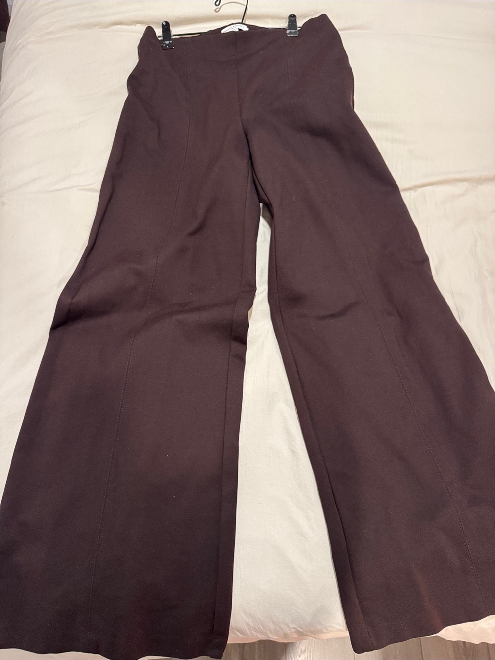 Banana Republic Wide-Leg Pants in Dark Brown